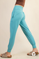 BUTTER SOFT JOGGERS WITH POCKETS: Dk Cherry