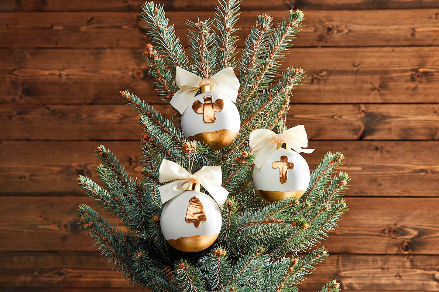 Tree - Hand Painted Ornament - Mud Pie