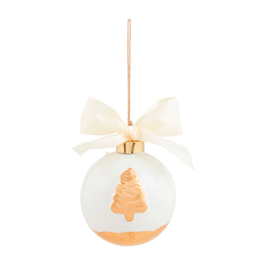 Tree - Hand Painted Ornament - Mud Pie