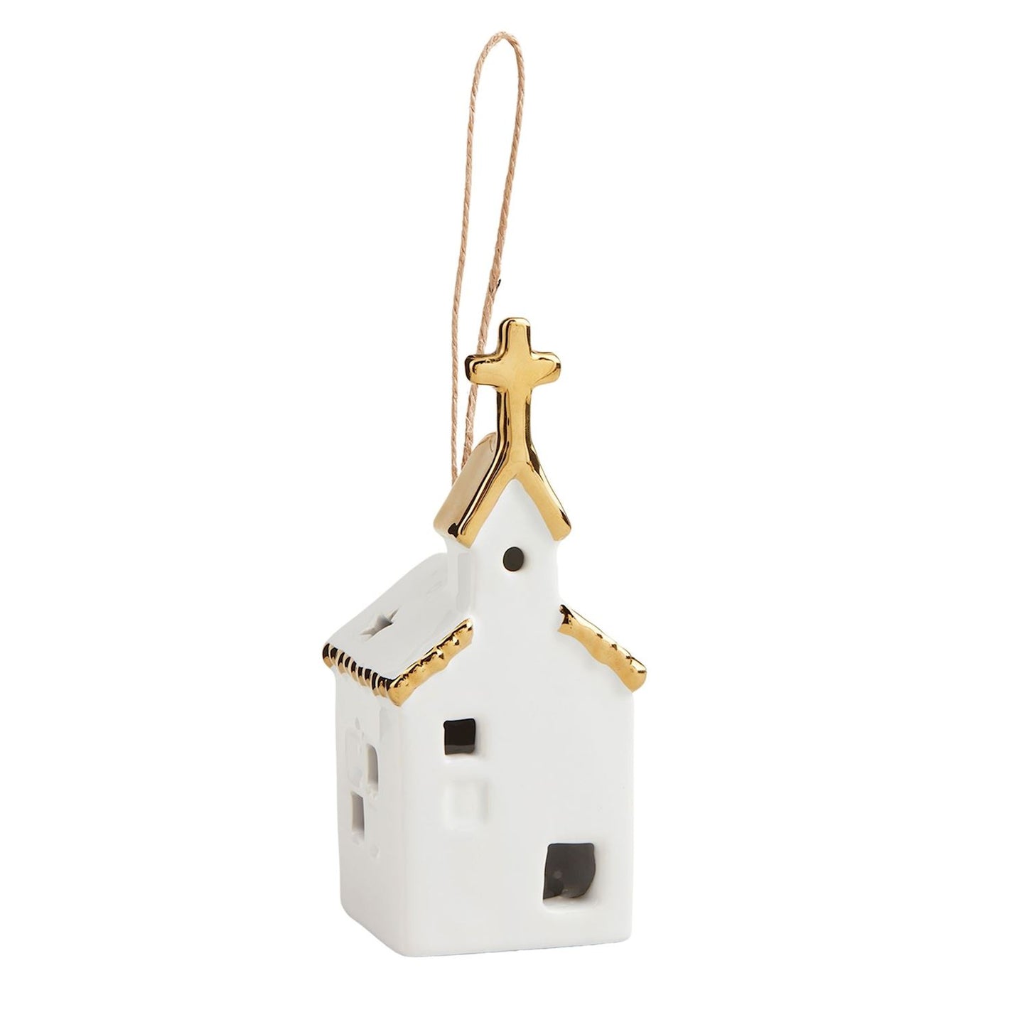 Light-Up Church Ornament