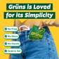 Grüns Adult Sugar Free Superfood Greens Gummies, 30 Servings