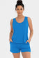 Comfy Tank Top & Shorts Set: White / L