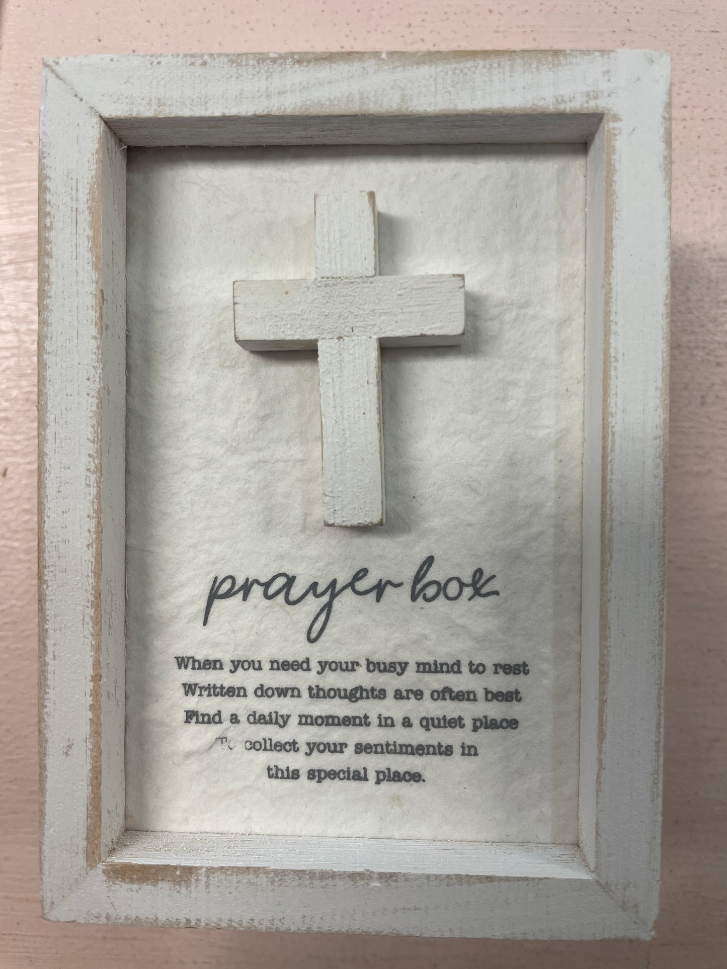 Mud Pie Prayer box