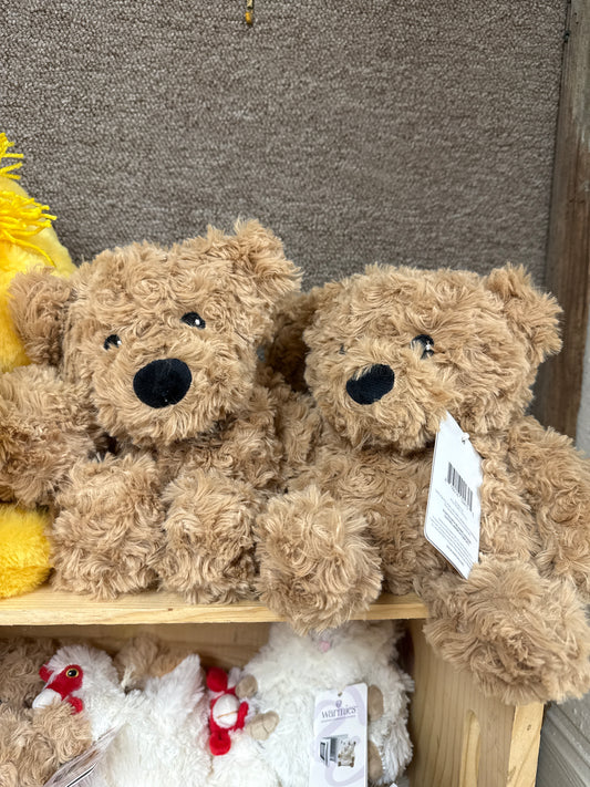 Warmies - Brown Curly Bear Warmies
