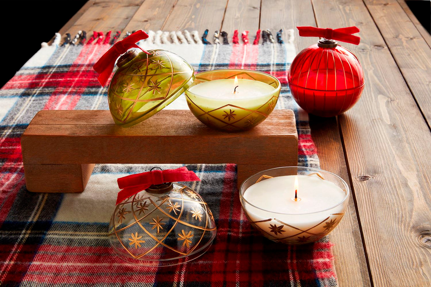 Mud Pie Ornament Candles