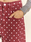 Polka dot pants Davi and Dani