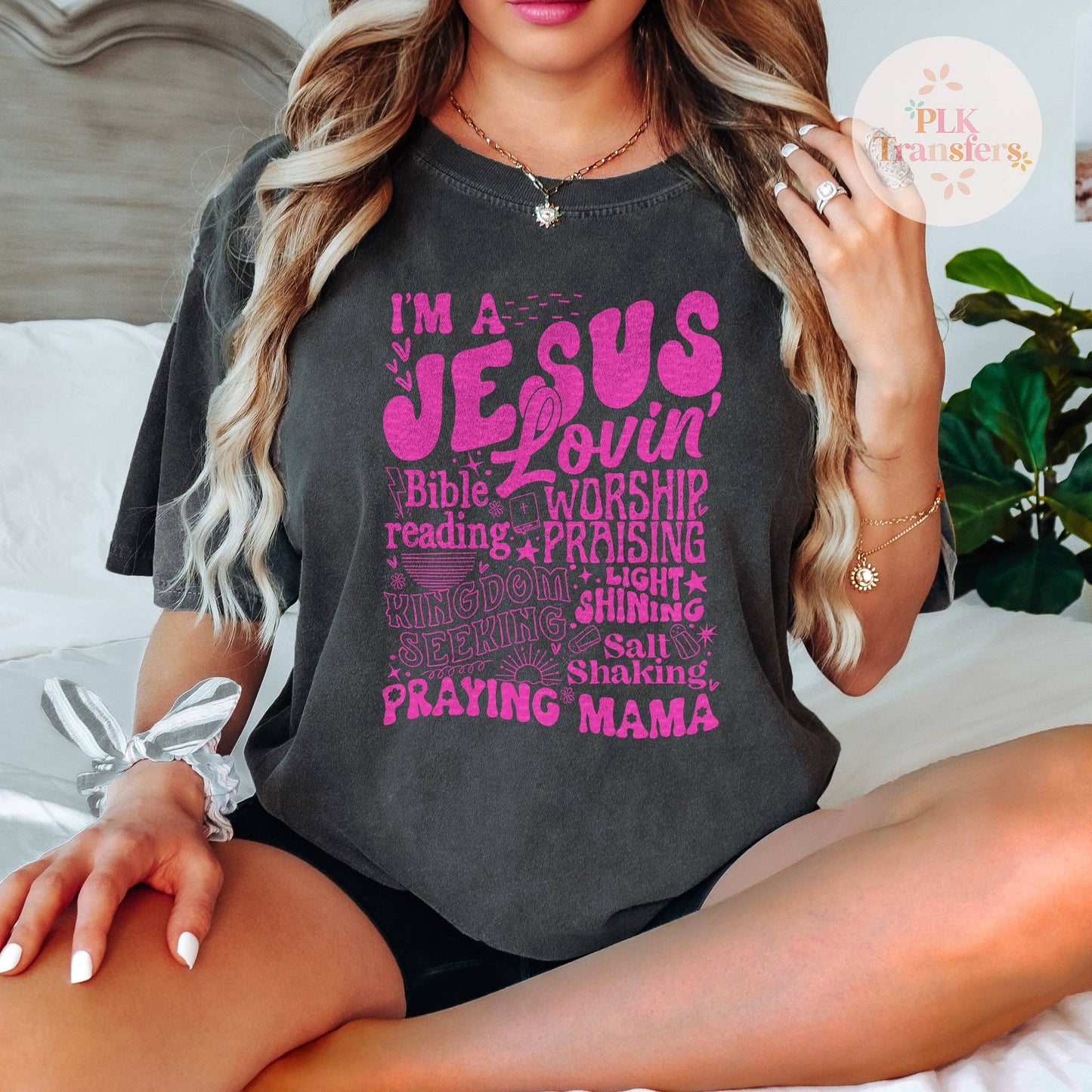 Jesus Lovin Praying Mama | SINGLE COLOR