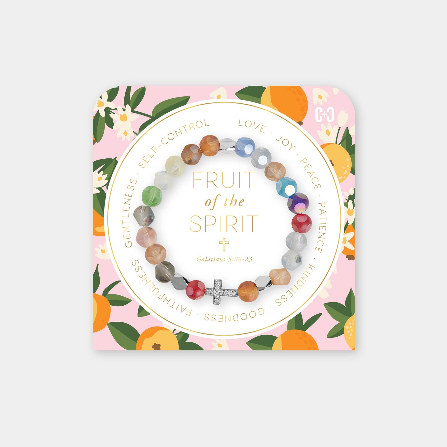 Fruit of the Spirit Bracelet: Gold