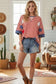 STRIPED AMERICANA OVERSIZED TOP : RED/BLUE/WHITE