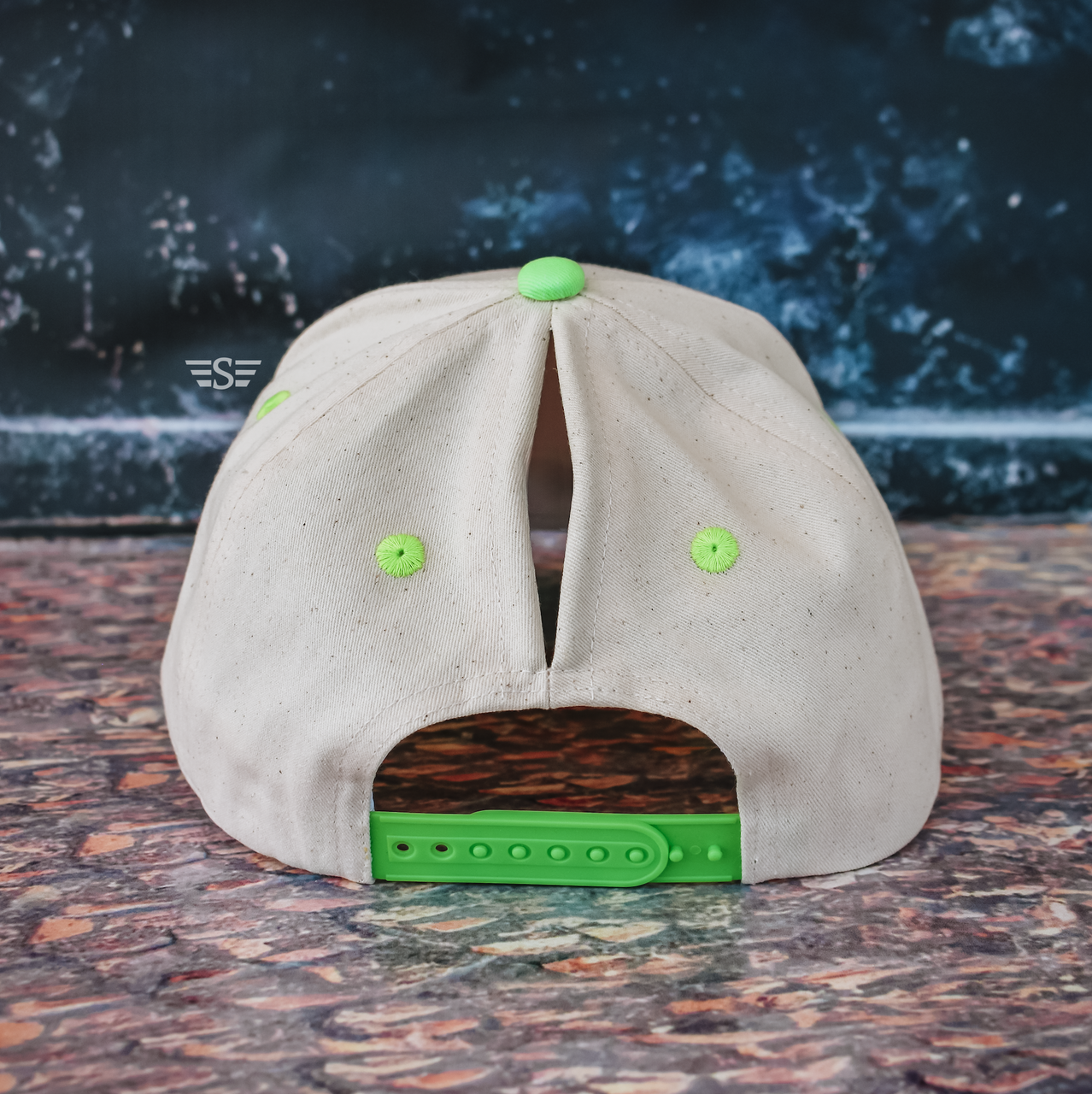 Canvas Solid Bill Magna Pony® Cap: Neon Pink