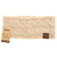 Solid Cable Knit CC Head Wrap HW20: Black