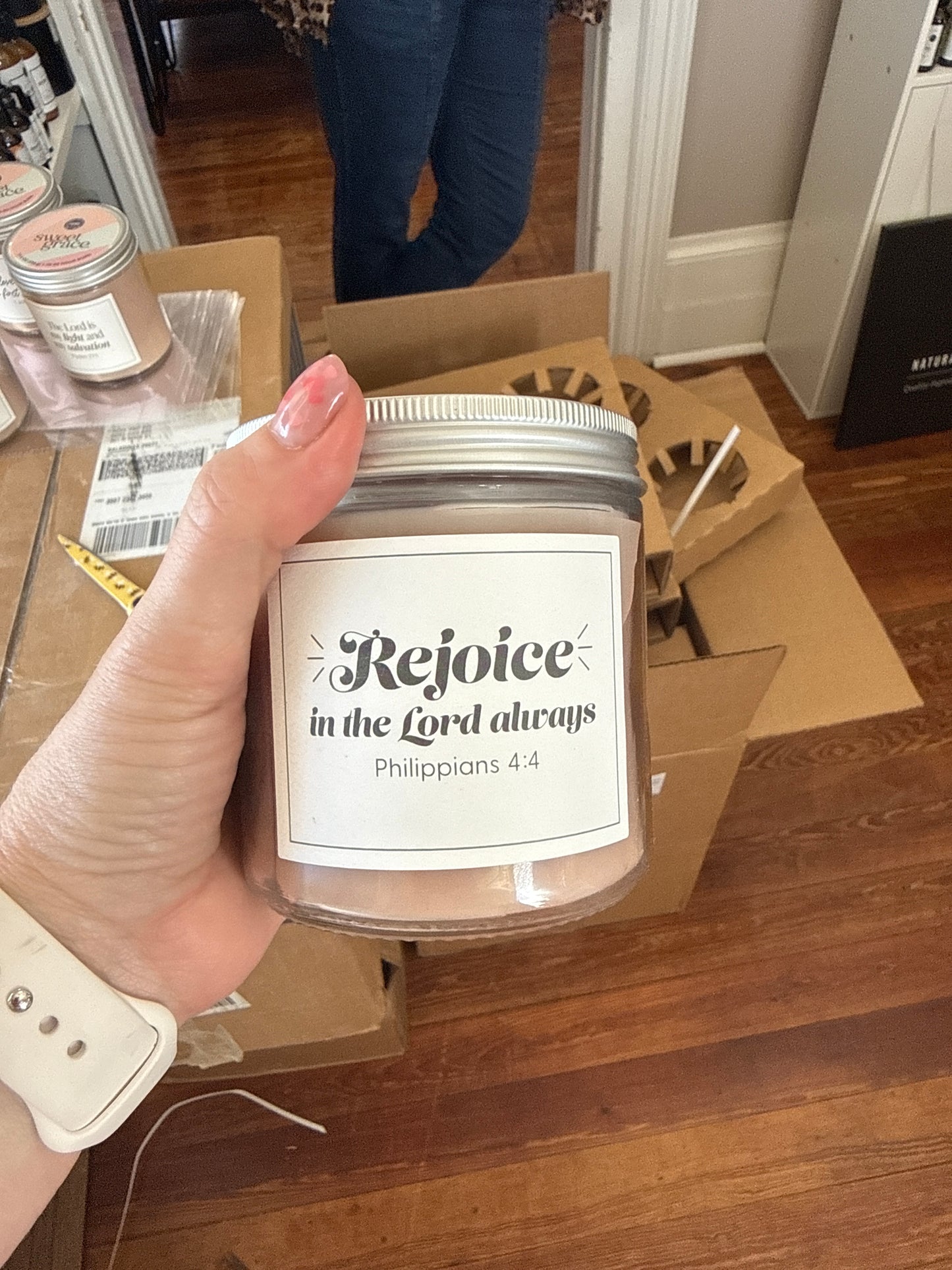 Sweet Grace Jar Candles