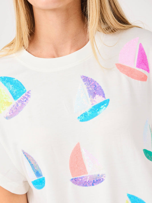 Emily Sequin Top | Sail Away: 2-2-2;S-M-L