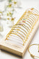 Fleur Crystal Bangles: Pine Wood, Zinc Alloy, Glass