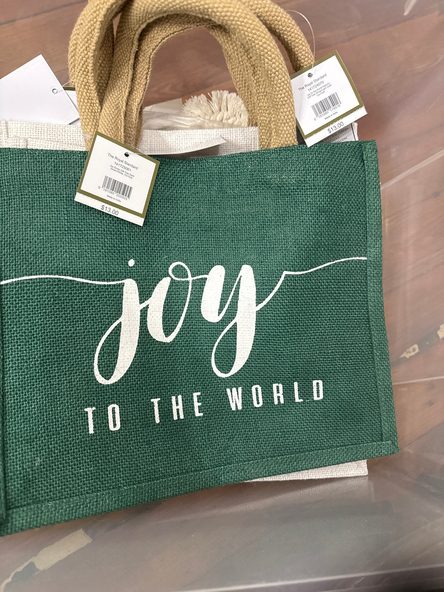 Joy to the World gift bag