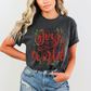 Joy To The World Comfort Colors Christian Christmas T Shirt: Ivory