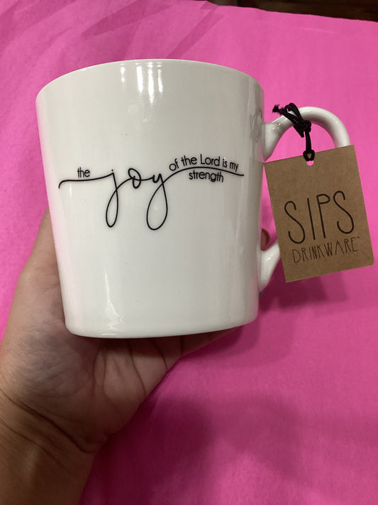 Cafe Mug - Joy My Strength