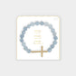 Pray on it, Pray over it, Pray through it Bracelet: White