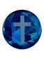 Tap To Pray - Prayer Tag Stickers: Pink Crystal + God is Greater