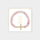Pray on it, Pray over it, Pray through it Bracelet: Blush