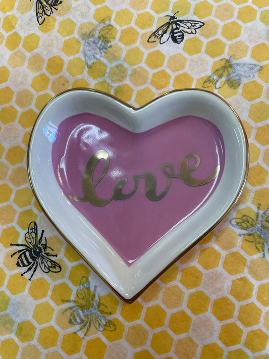 Love Heart Trinket Dish