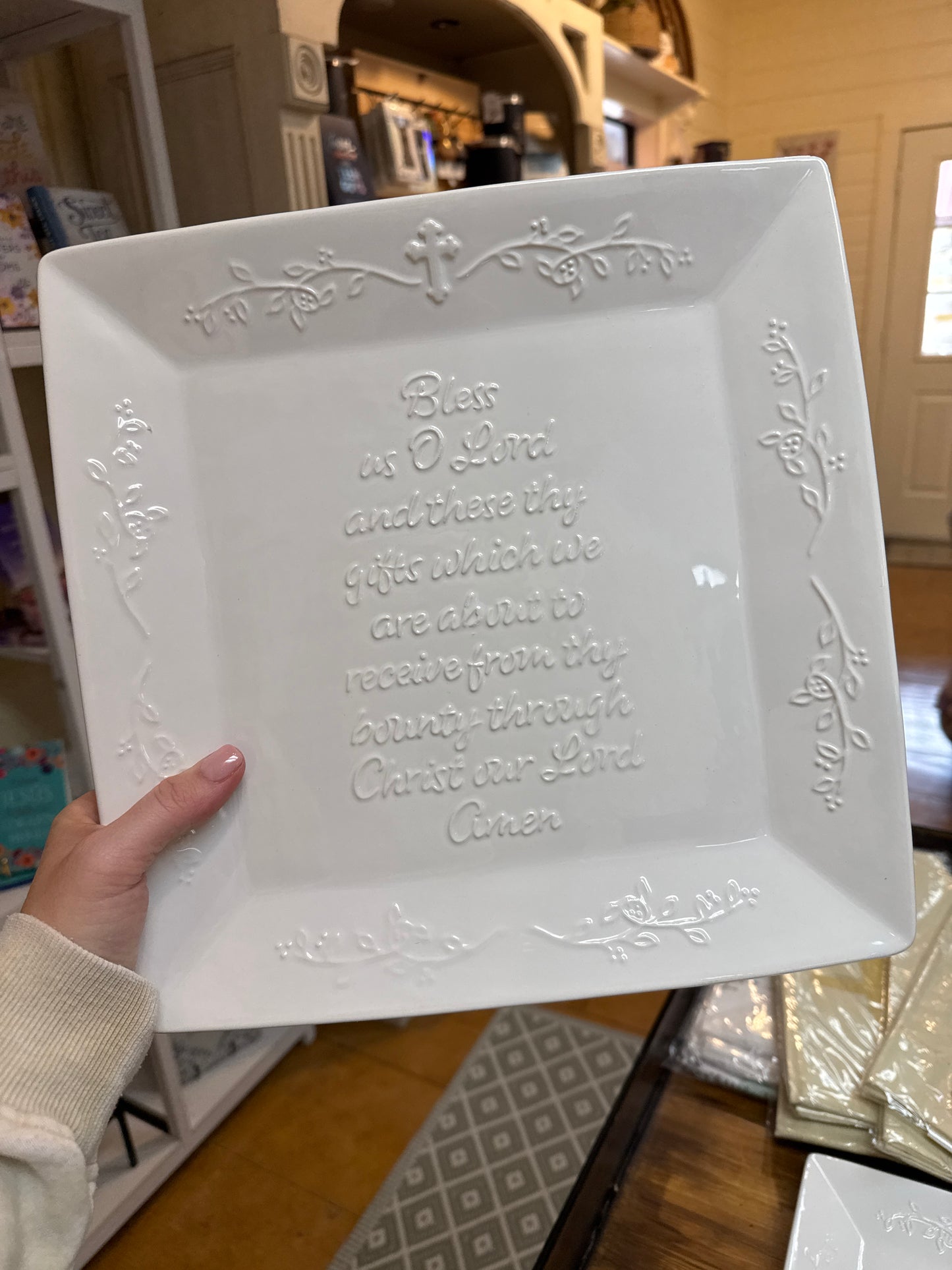 Grace Prayer platter