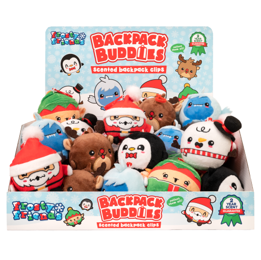 Frosty Friends Plush Backpack Buddies - 36 count