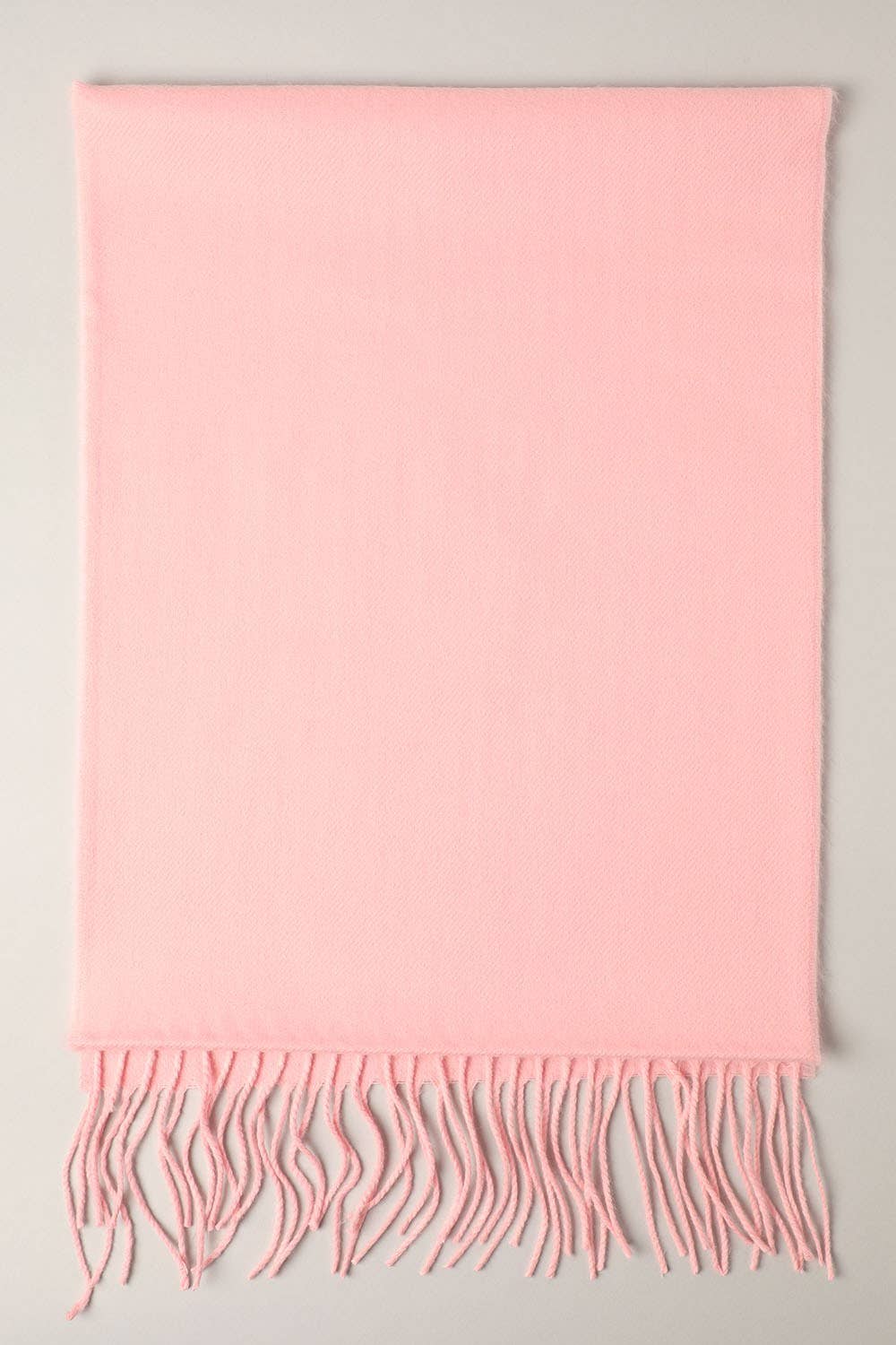 Softer Than Cashmere Solid Muffler Scarf: ZTW4317-RED / One Size
