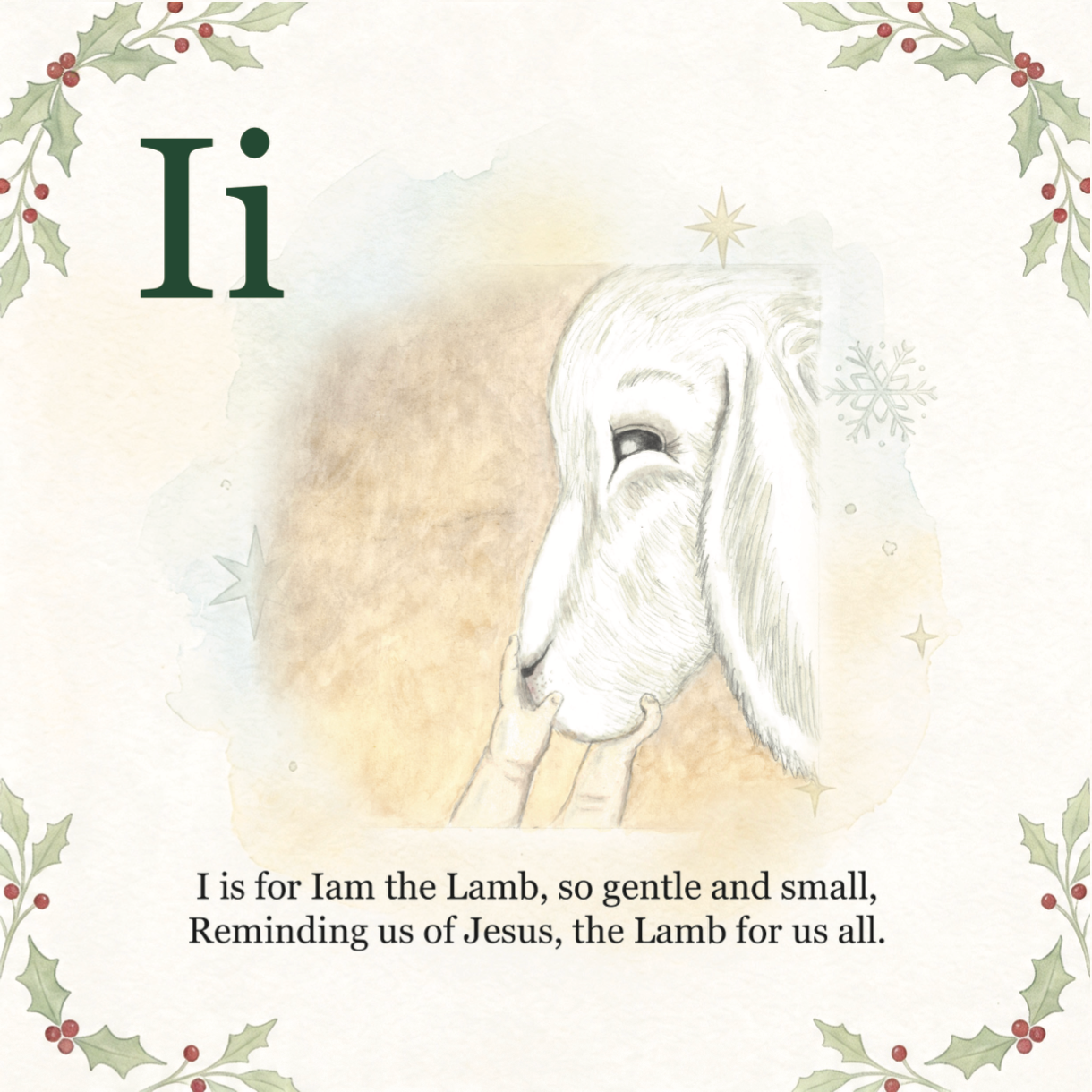 Iam The Lamb’s ABCs of Christmas | Christian Board Book