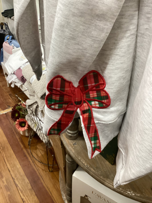 Royce Merry Christmas Fun Lingo Oversized Fleece - Ash