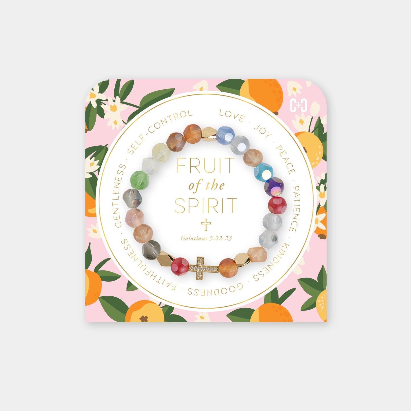 Fruit of the Spirit Bracelet: Silver