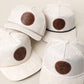 EVEN JESUS HAD A FISH STORY Leather Patch Rope Trucker Hat: WHITE