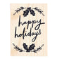 Ceramic Nutcrackers In Wood Box: Ceramic/Pine Wood / Pine Box: 3.25" H x 2.5" W x 1.75" D, Small: 2.25" H, Medium: 2.75" H