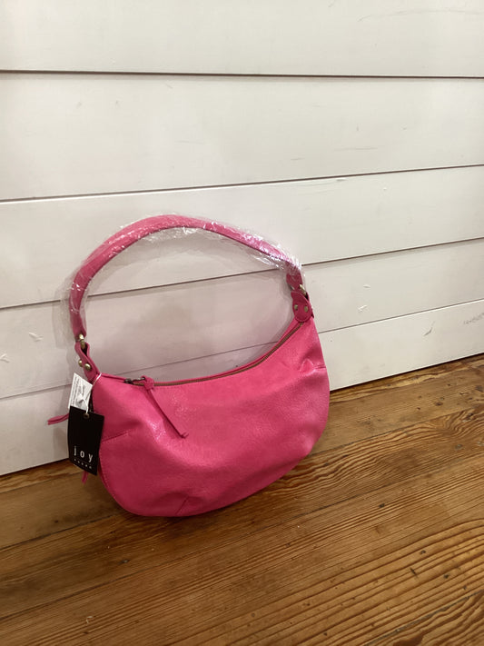 Joy Susan Magenta Yvette Expandable Zip Hobo/ Crossbody