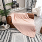 Adult Muslin Cotton Blankets by Comfy Cubs: King: 108" x 90" / Blush