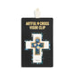 Artful cross Blessed Visor Clip - 39x48mm