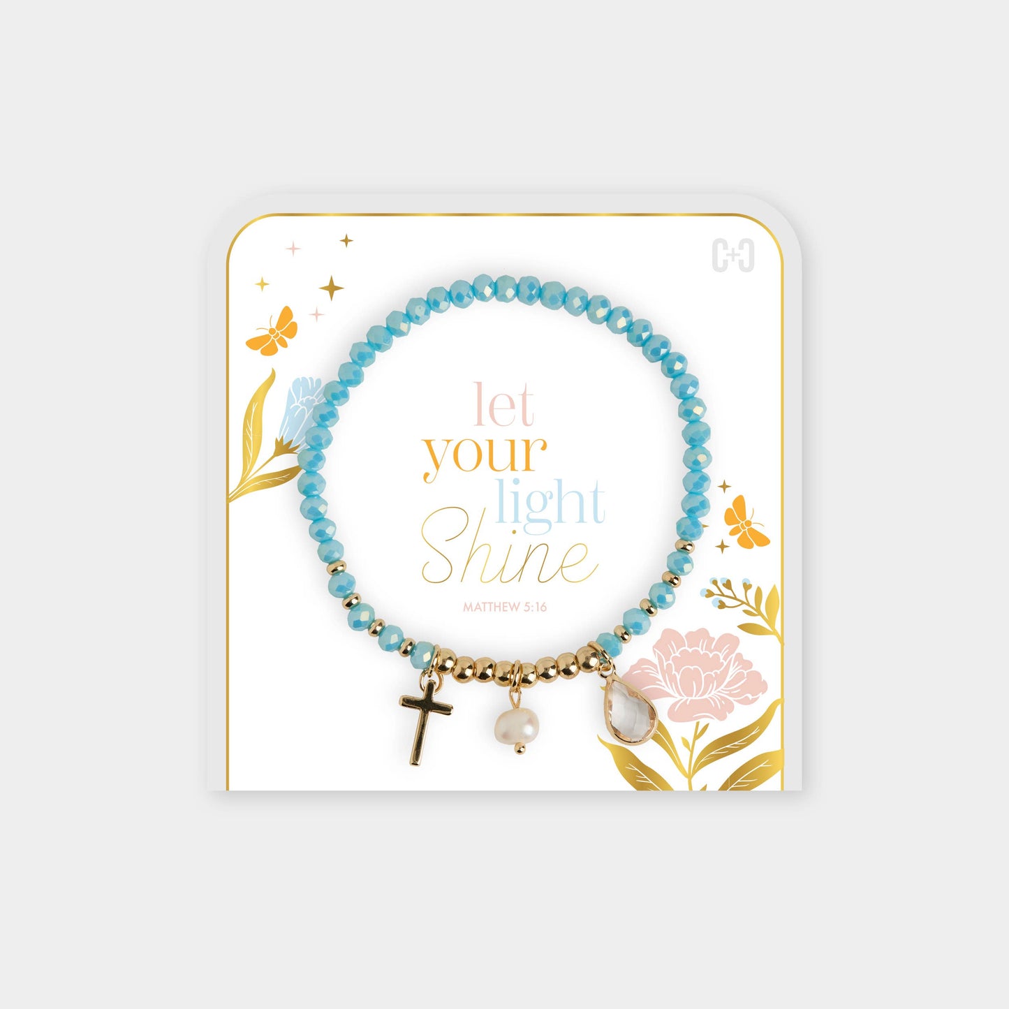 Let your Light Shine Bracelet: Pink