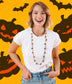 New Losta Light Pumpkin Necklace w/ 20 lights