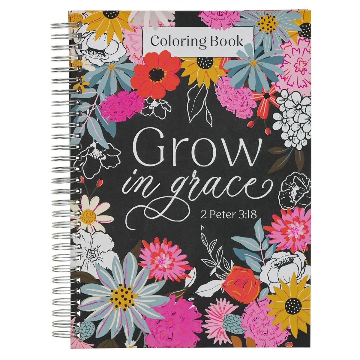 Coloring Book Spiral Grow in Grace 2  Peter 3:18
