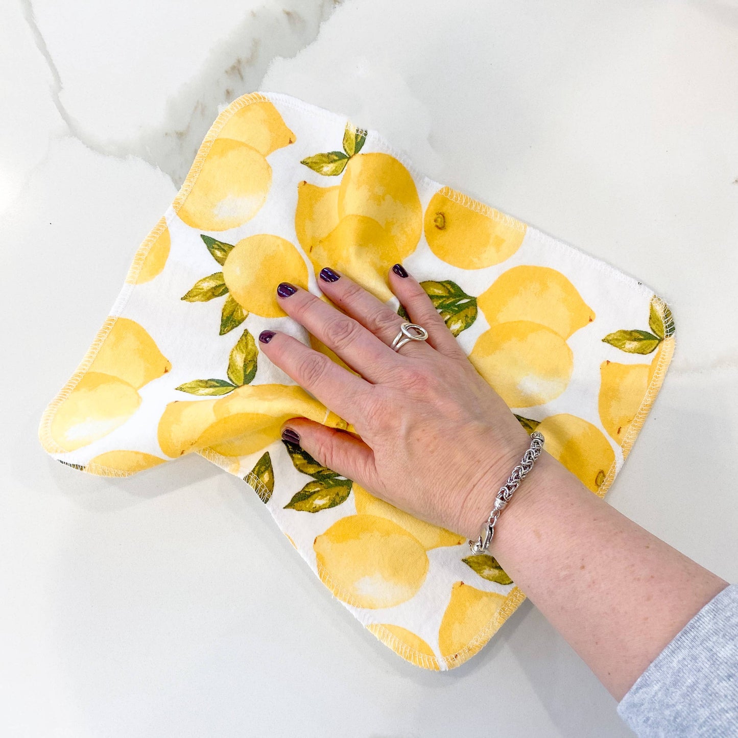 UNpaper® Towels: Prints - Case of 6 | Reusable Paper Towels: Bees and Plants / 12-Pack
