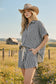 MINI CHECKER BUTTON DOWN TOP AND SHORTS SETS: NAVY