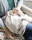 Chenille Emotional Support Prayer Shawl Wrap Throw Blanket 