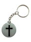 Tap To Pray - Prayer Tag Keychains: White + God Is Greater
