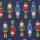 Nutcracker March Paper Gift Wrap   Navy/Multi   30x120