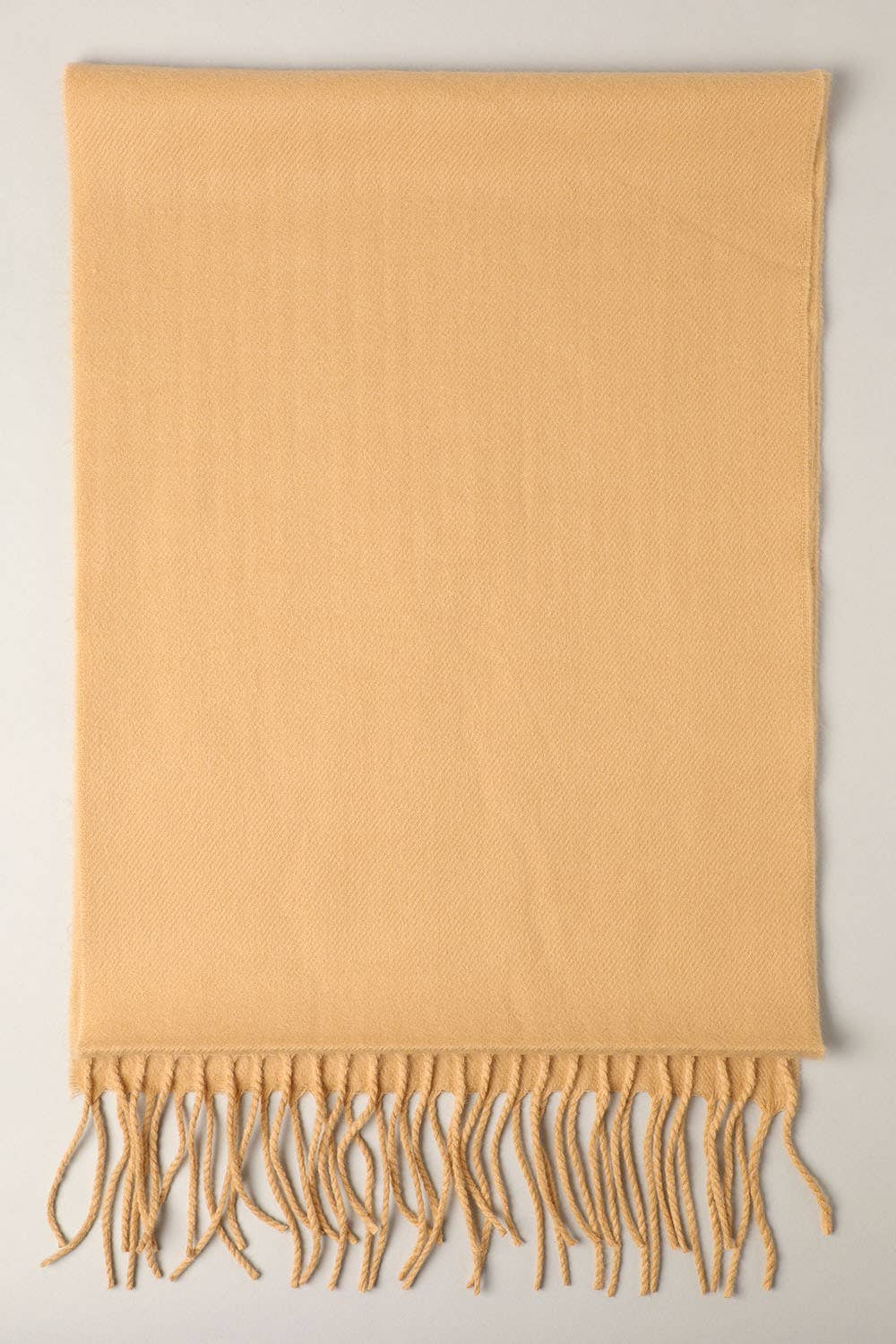 Softer Than Cashmere Solid Muffler Scarf: ZTW4317-RED / One Size
