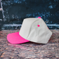 Canvas Solid Bill Magna Pony® Cap: Neon Pink