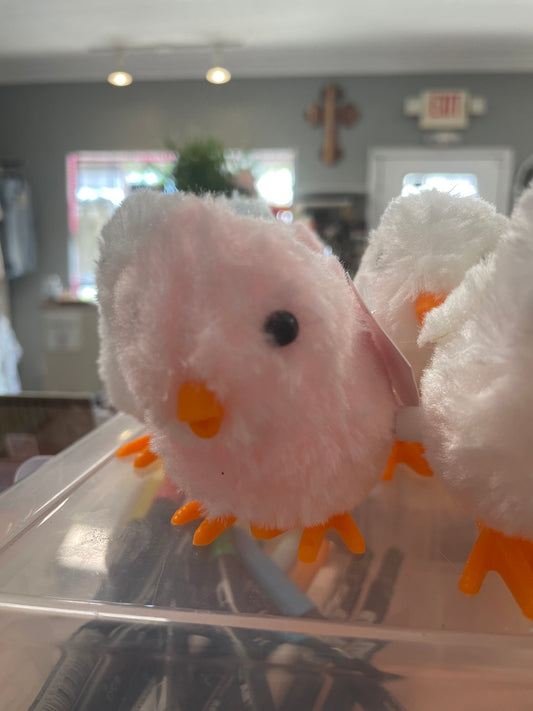 Wind up chick and bunnies