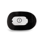 Round Flat Hair Clip | Small | Jet Black