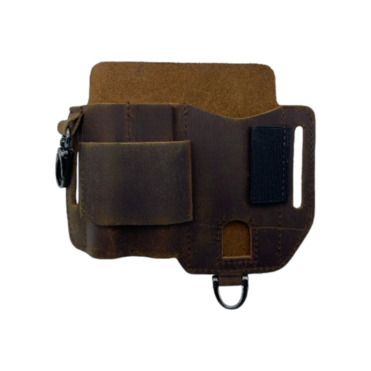 Multitool Sheath for Belt, Leather Belt Pouch for Work