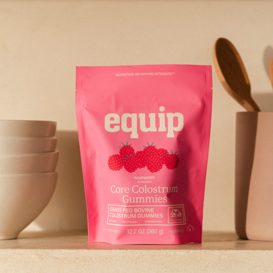 Core Colostrum Gummies: Raspberry